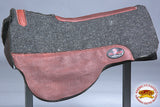 30X39 Made In Usa Wool Felt Horse Western Saddle Pad 3/5 Treeless Hilason