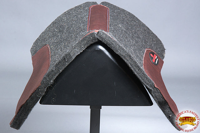 30X39 Made In Usa Wool Felt Horse Western Saddle Pad 3/5 Treeless Hilason