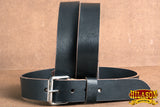 HILASON Western Genuine Leather Belt for Men Women Cowboy Cowgirl Handmade Unisex Full Grain Heavy Duty Tooled Belt for Jeans