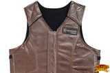 Equestrian Horse Riding Vest Safety Protective Hilason Leather