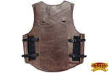 Equestrian Horse Riding Vest Safety Protective Hilason Leather