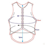 HILASON Adult Safety Equestrian Eventing Protective Protection Vest Black | Horse Riding Unisex