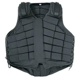 HILASON Adult Safety Equestrian Eventing Protective Protection Vest Black | Horse Riding Unisex