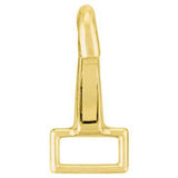 16 Pack 1-1/2" Hilason Western Horse Saddle Tack Solid Brass Spring Snap - Uhorse