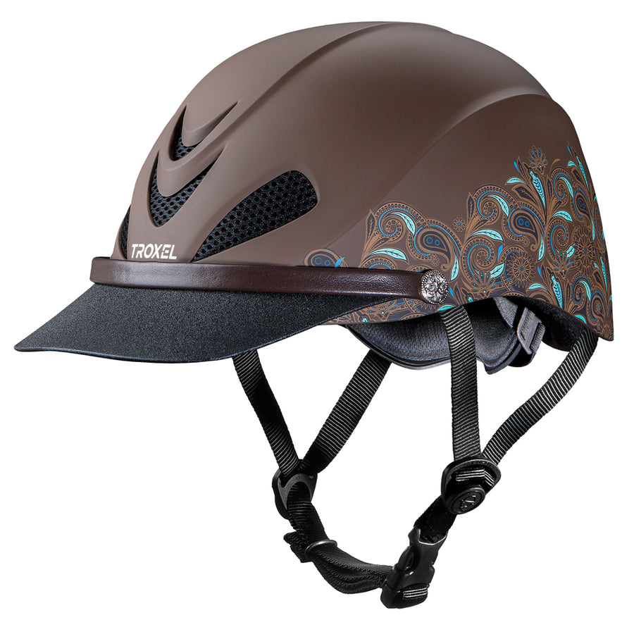 Troxel Sure Fit Pro Dakota Hat Band Horse Riding Helmet Turquoise - Uhorse