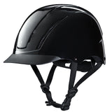 large Troxel Dialfit Low Profile Flipfold Spirit Horse Riding Helmet Black - Uhorse