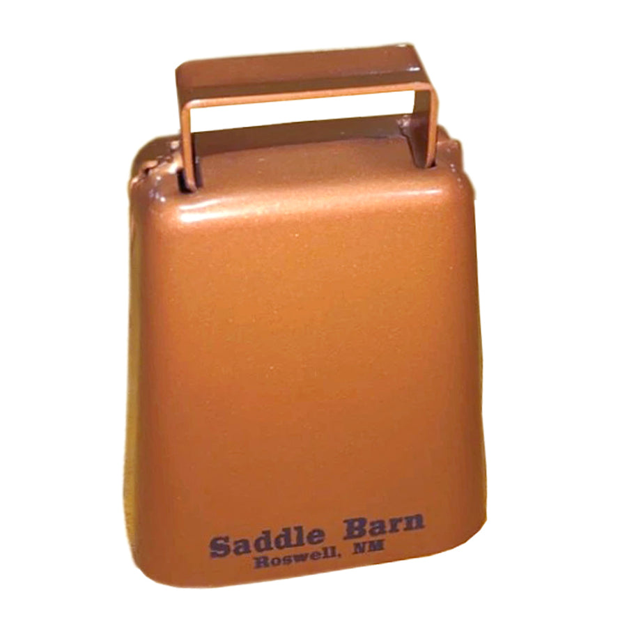 Saddle Barn Professional Copper Cowbell Roswell NM Authentic Livestock Bell Heavy-Duty Steel Construction Ranch and - Uhorse