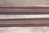 36 In Roper Western 1.5" Wide Crazy Horse Leather Laced Mens Cowboy Belt Brown