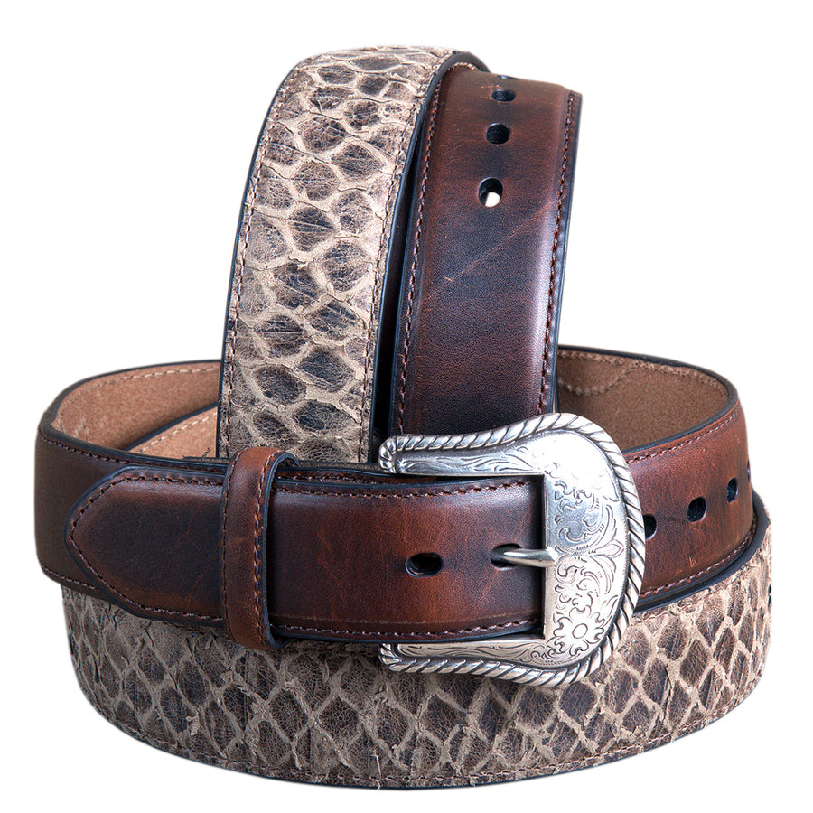 46" Roper Western 1.5" Crazyhorse Distressed Leather men's Cowboy Belt Brown - Uhorse