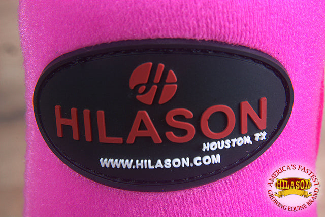 Pink Medium HILASON Horse Medicine Sports Boots Rear Hind Leg Small