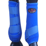 Hilason Horse Medicine Sports Boots Front Leg Royal Blue