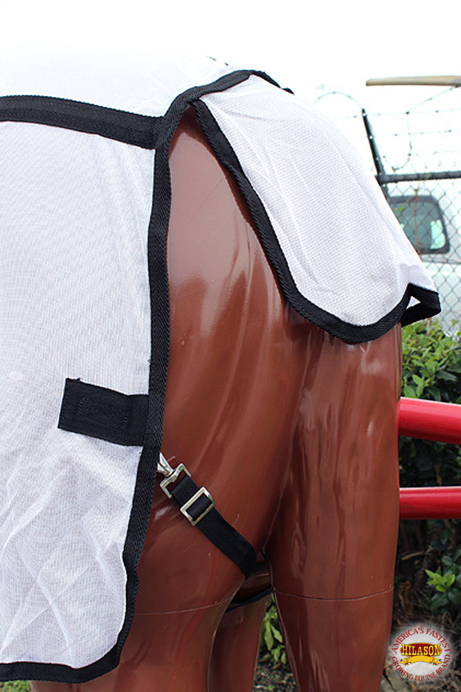 HILASON Horse Fly Sheet - Summer Spring UV Protection Mesh Bug Mosquito FlySheet for Horses | Fly-Sheet