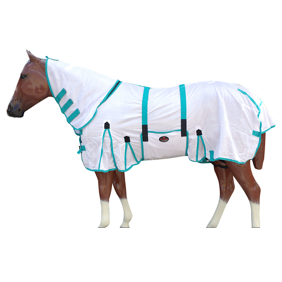 84" Hilason Uv Protect Mesh Bug Mosquito Horse Fly Sheet Summer Spring - Uhorse