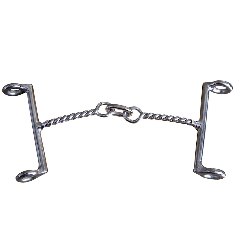 Hilason Western Horse Mouth Stainless Steel Draw Gag Bit - Uhorse