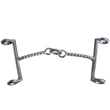Hilason Western Horse Mouth Stainless Steel Draw Gag Bit