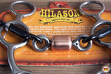 Hilason Western Stainless Steel Copper Roller Horse 5" Mouth Gag Bit