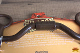 Hilason Brown Steel Western Tack Horse Curb Bit Low Port Loose Cheek