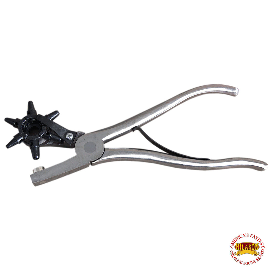 Hilason W. Leather Tool Punch Pliers Hole With 6 Tube by Hilason – Cowboy and equestrian accessories