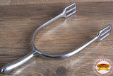 Hilason Western Long Neck Dressage Spurs W/O Straps One Size