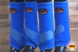 4 Pack Hilason Horse Medicine Sports Boots Front Rear Hind Leg