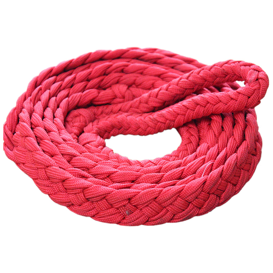 1" X 8Ft Hilason Braided Poly Barrel Reins Horse Racing Flat Grip Knots