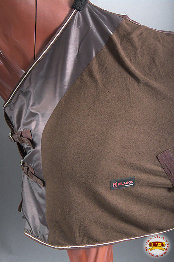 Hilason Horse Soft Polar Fleece liner/sheet Brown