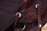 Western Horse Wade Saddle American Leather Ranch Roping Mahogany