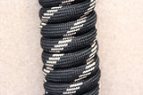 Horse Roping Lead Rope Riding Poly Blue Black White 1/4"X8 Ft Snaps