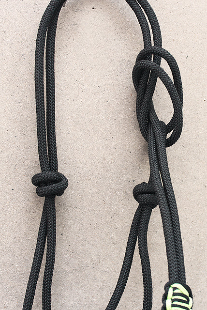 HILASON Western Horse Poly Rope Tied Adjustable Halter 8 Ft Lead