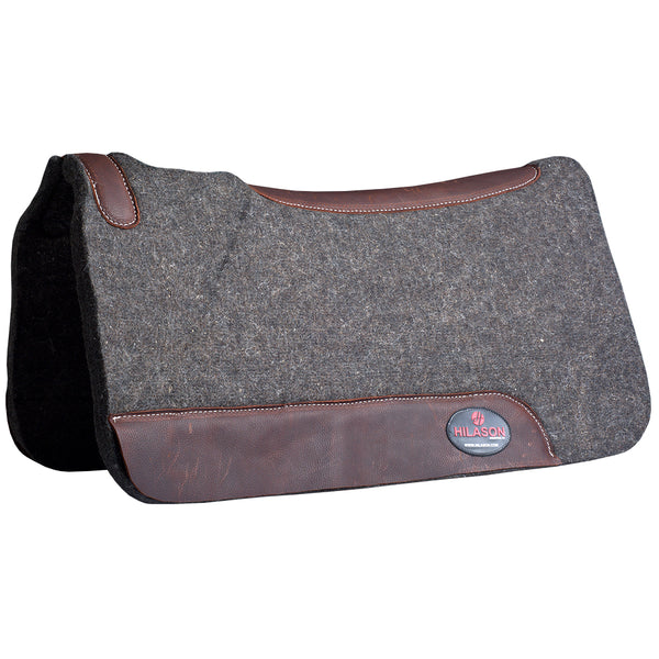 31X30 Made In Usa 100% 1 In Wool Felt Hilason Western Horse Saddle Pad - Uhorse