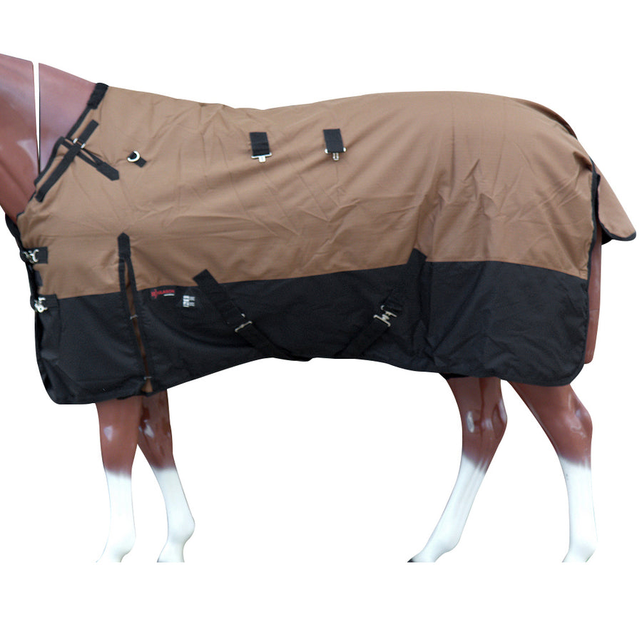 84 In HILASON 1200D Winter Waterproof Poly H. Turnout Blanket Copper – by Hilason – Cowboy and equestrian accessories