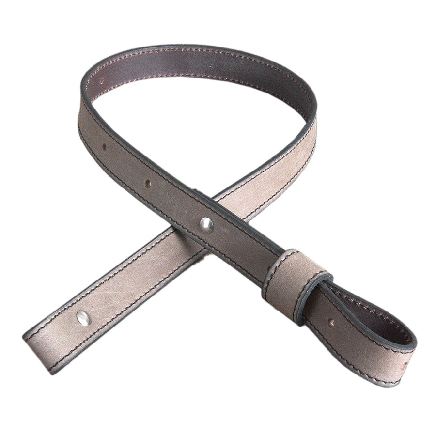 Hilason Handmade Buffalo Hide Genuine Leather Rifle Sling Grey 1Inch by Hilason – Cowboy and equestrian accessories