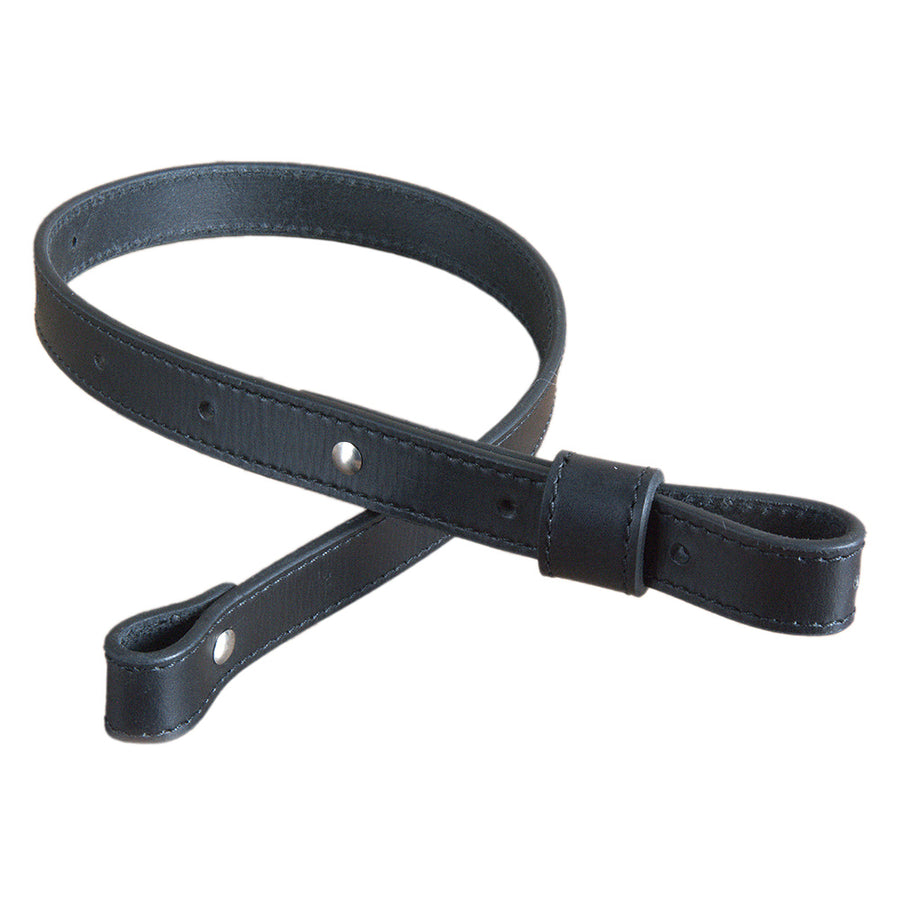 Hilason Handmade Buffalo Hide Genuine Leather Rifle Sling Black – by Hilason – Cowboy and equestrian accessories