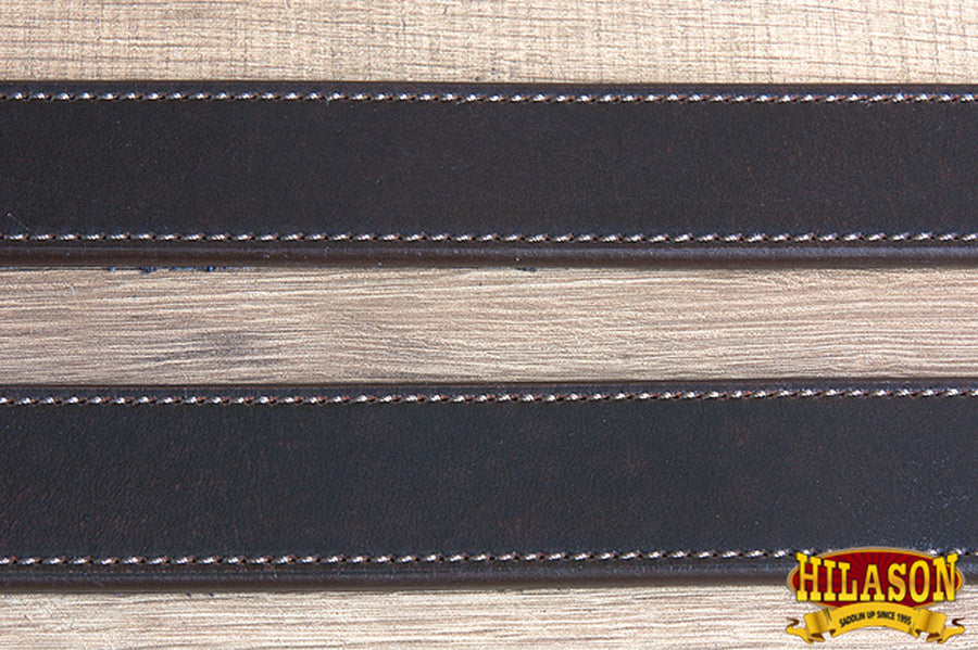 HILASON Western Genuine Leather Belt for Men Women Cowboy Cowgirl Handmade Unisex Full Grain Heavy Duty Jeans