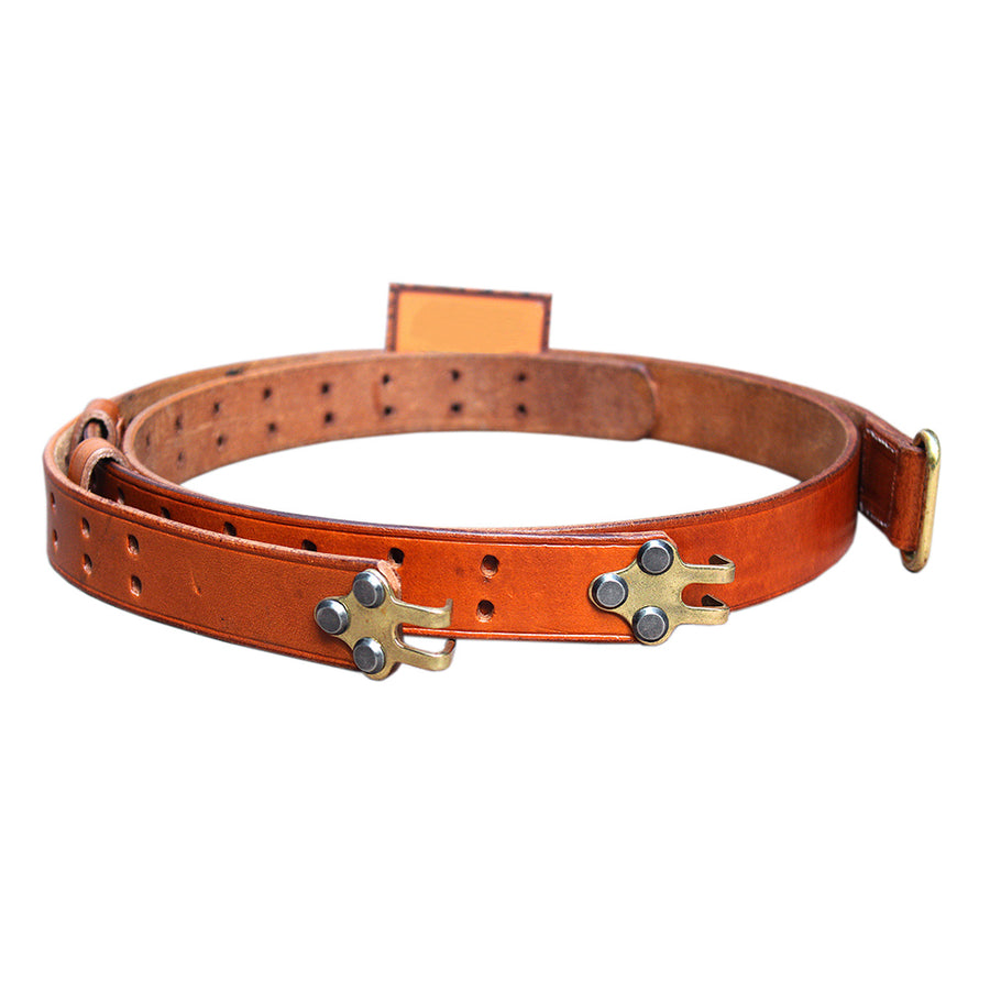 Us Ww2 Military Leather Rifle Sling M1 Garand 1903A3 Springfield S-Tan by Hilason – Cowboy and equestrian accessories