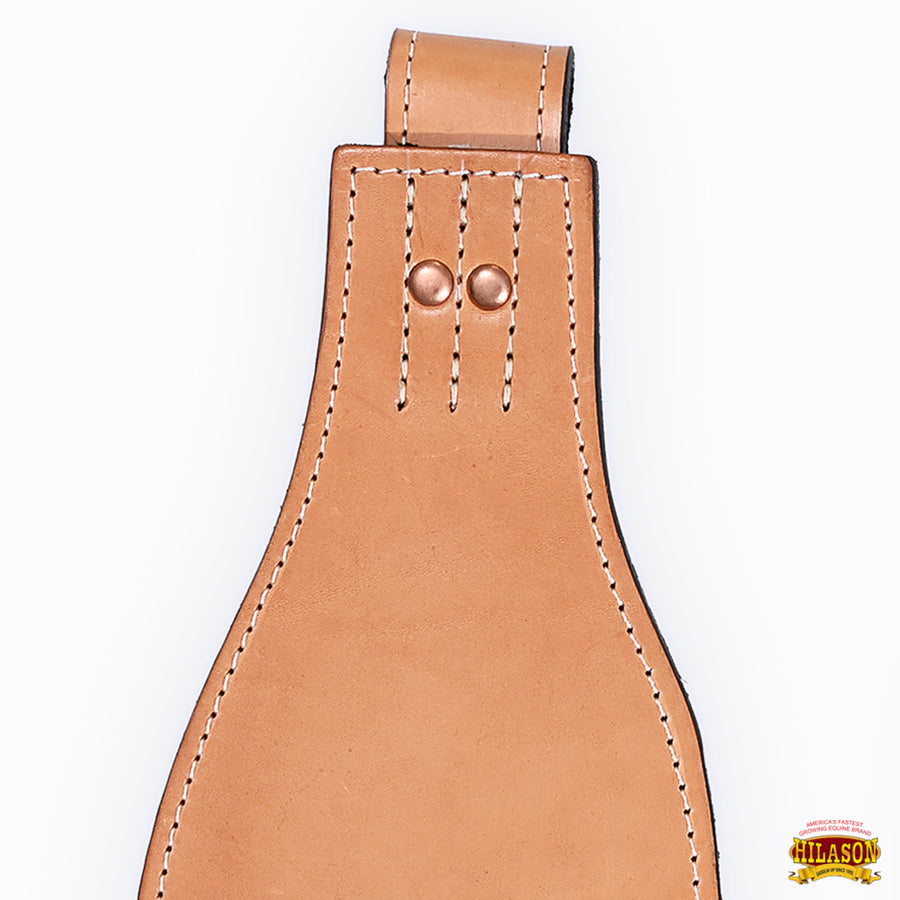 Hilason Leather Youth Saddle Replacement Fender Pair With Hobble Straps