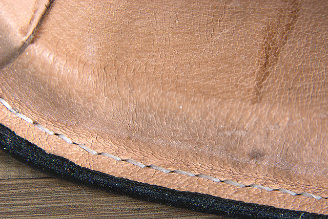 St101-F Hilason Western Saddle Tan Leather Covered Horse Stirrups Pair