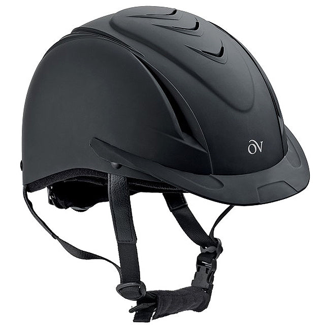 Extra Small Ovation Lightweight Comfortable Deluxe Schooler Helmet Black - Uhorse