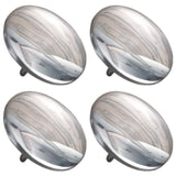 4 Pack Hilason Western Tack Stainless Steel Headstall Saddle Concho/Loop - Uhorse