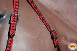 Black H. Bridle Headstall Flat Braided Paracord By Hilason – Hilason