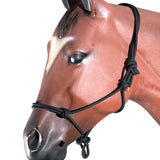 Black H. Halter Braided Poly Rope W. Tk. By Hilason by Hilason – Cowboy and equestrian accessories