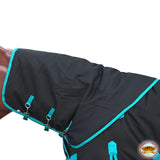 Hilason 1200D Winter Waterproof Poly Turnout Horse Hood Neck Cover