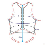 Equestrian Horse Riding Vest Safety Protective Hilason Blue