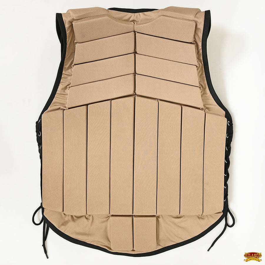 HILASON Adult Safety Equestrian Eventing Protective Protection Vest ‎Tan | Horse Riding Unisex