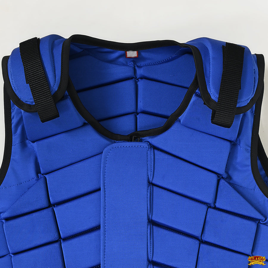 HILASON Adult Safety Equestrian Eventing Protective Protection Vest Blue | Horse Riding Unisex