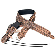 Hilason W. Right Hand Gun Holster Rig 38 Cal Leather Cowboy – Hilason