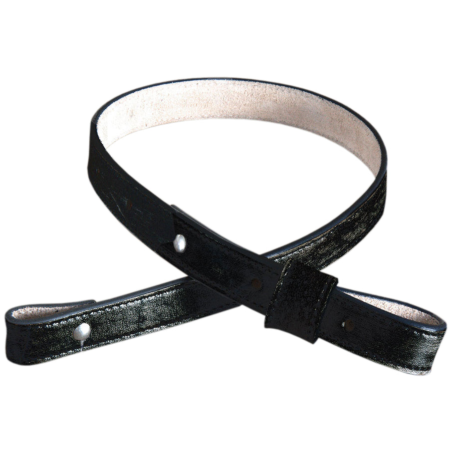 Handmade Buffalo Hide Leather Rifle Sling Black 1Inch Wide Hilason – by Hilason – Cowboy and equestrian accessories