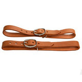 Hilason Western Leather Horse Breast Collar Tugs W/ 1" Wide 26" Length Brown