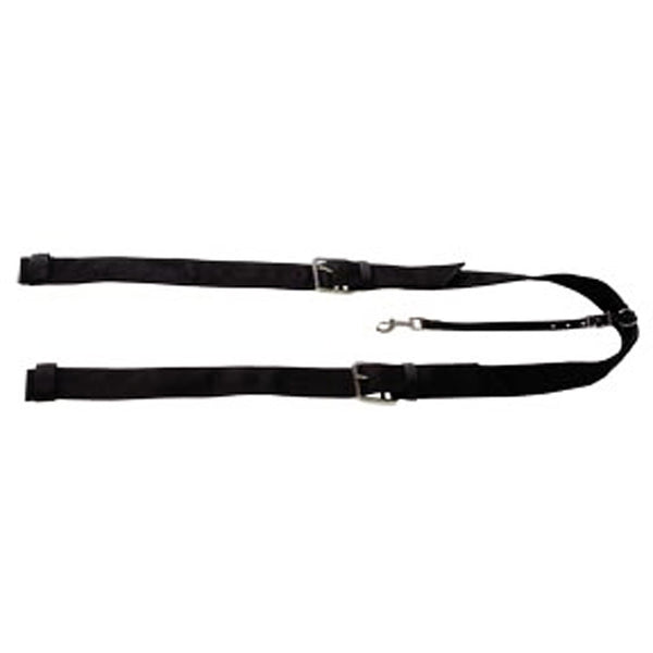 Hilason New W. Tk. Black Poly Flank Cinch Girth W/ Billets H. Size – by Hilason – Cowboy and equestrian accessories