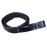 Hilason Western Horse Tack Black Leather Tie Strap